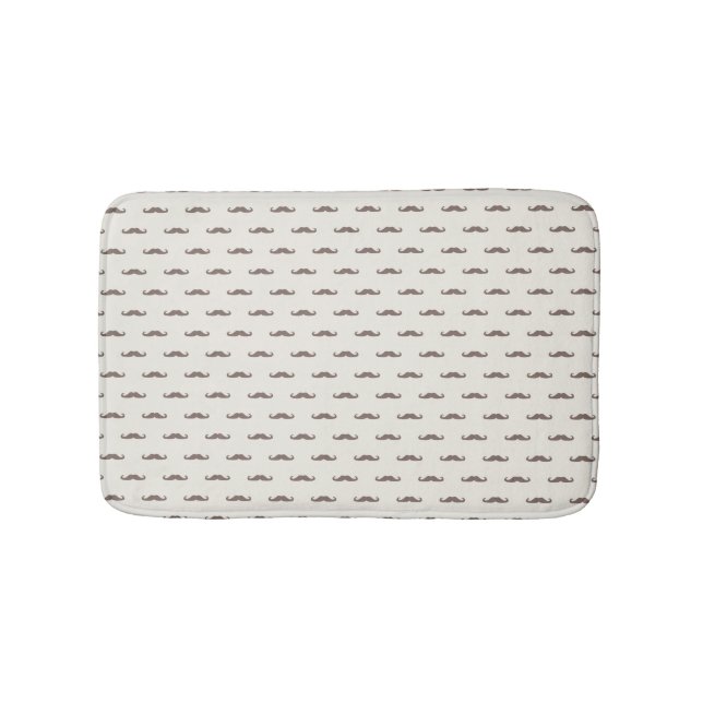 Tapis De Bain Motif 3 de hippie de moustache (Devant)