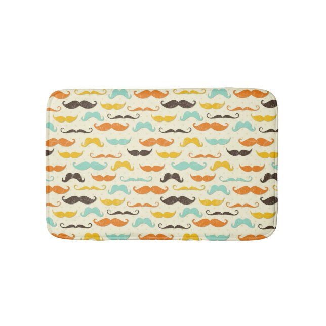 Tapis De Bain Motif 3 de moustache (Devant)