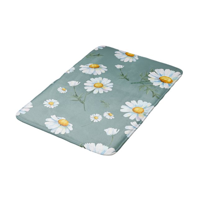 Tapis De Bain Motif à fleurs Chamomile (Angle)