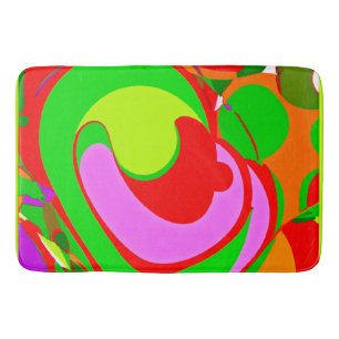 Tapis De Bain Motif Abstrait aléatoire