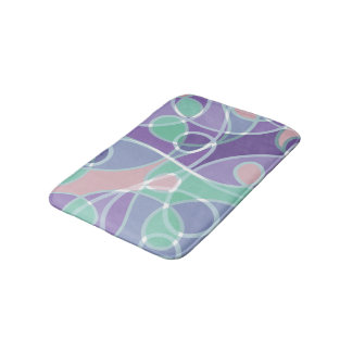 Tapis De Bain Motif Abstrait moderne Designer