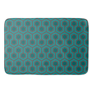 Tapis De Bain Motif Abstrait Turquoise Turquoise Green des année