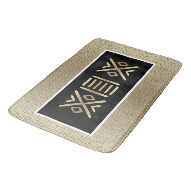 Tapis De Bain Motif africain (Angle)