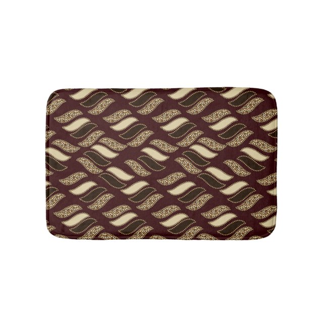 Tapis De Bain Motif africain de peau de guépard (Devant)
