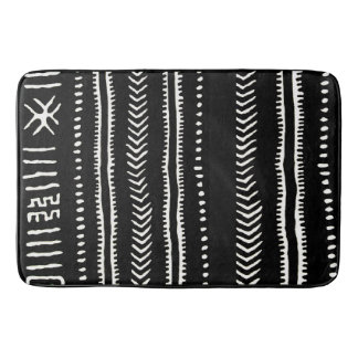 Tapis De Bain Motif africain en tissu de boue