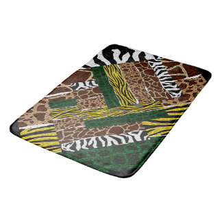 Tapis De Bain Motif animal africain