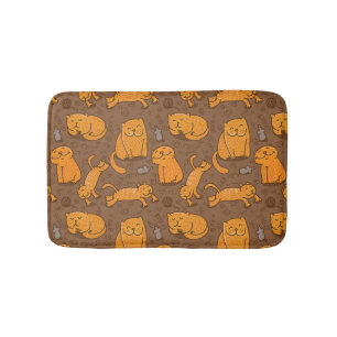 Tapis De Bain Motif avec des chats