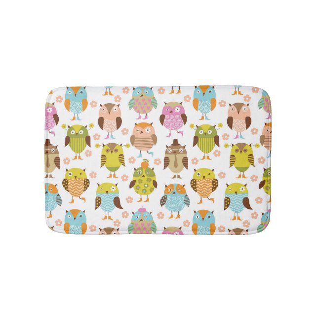 Tapis De Bain motif avec des oiseaux (Devant)