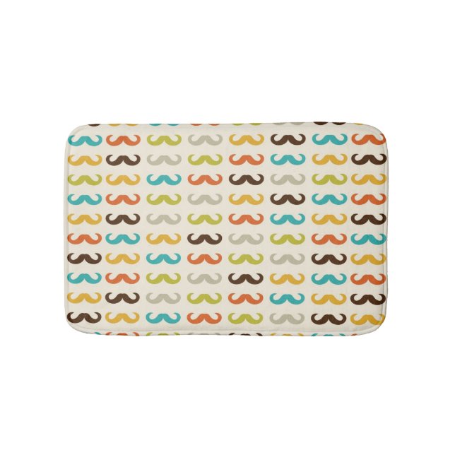 Tapis De Bain Motif avec la moustache (Devant)