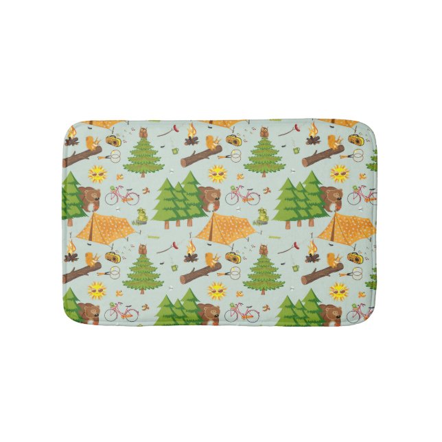 Tapis De Bain Motif campant (Devant)
