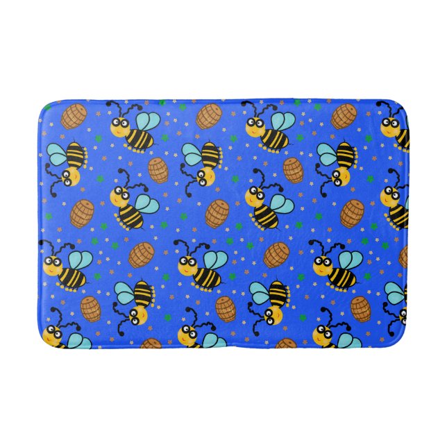 Tapis De Bain Motif d'abeilles (Devant)