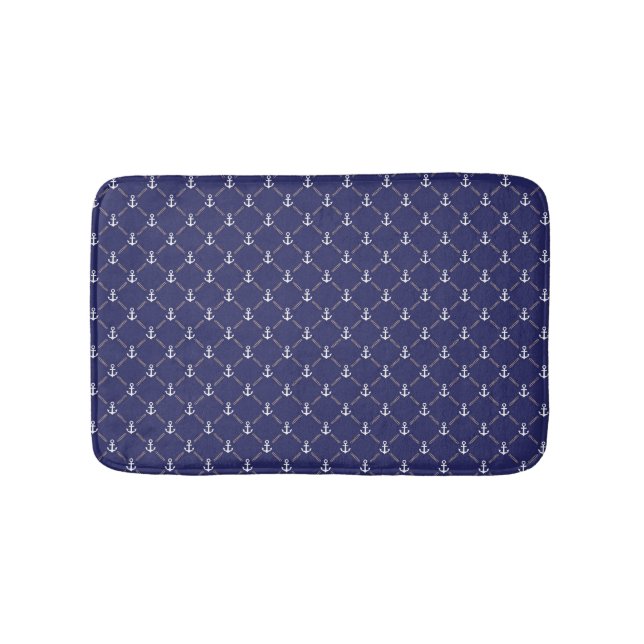 Tapis De Bain Motif d'Ancre (Devant)