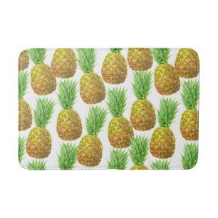 Tapis De Bain Motif d'aquarelle ananas