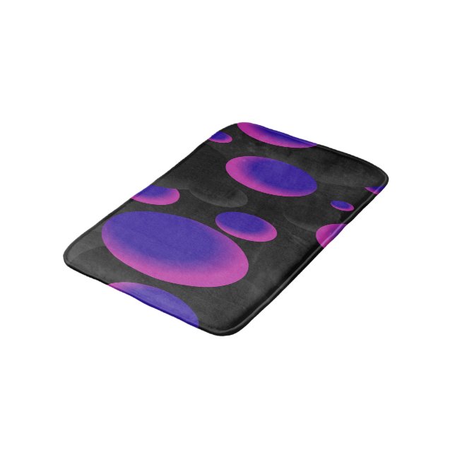 Tapis De Bain Motif de billes de sphère de dégradé (Angle)