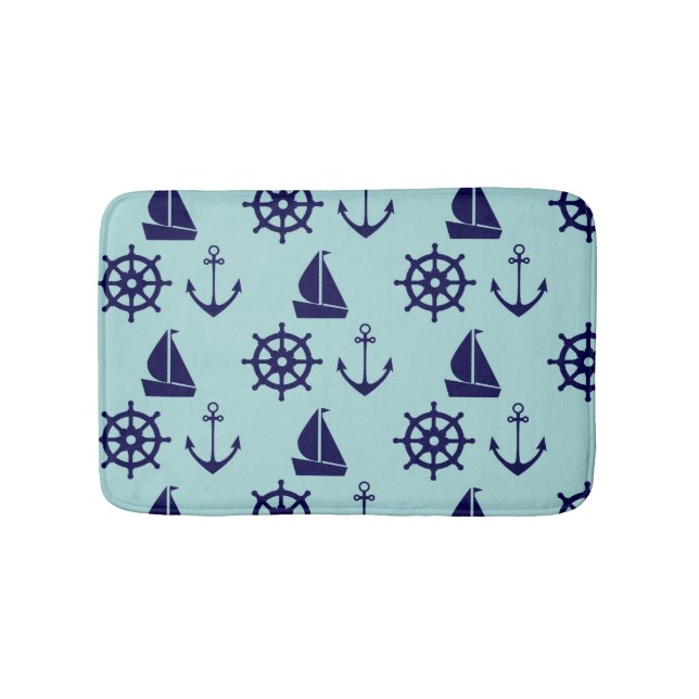 Tapis De Bain Motif de bord de la mer (Devant)
