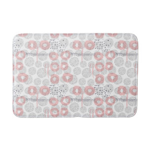 Tapis De Bain Motif de cercle de point de polka