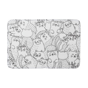 Tapis De Bain Motif de chat