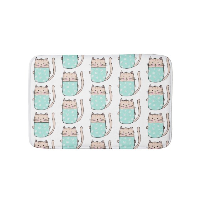 Tapis De Bain Motif de chat mignon (Devant)