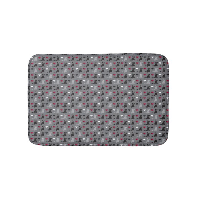 Tapis De Bain motif de chaton et de souris (Devant)