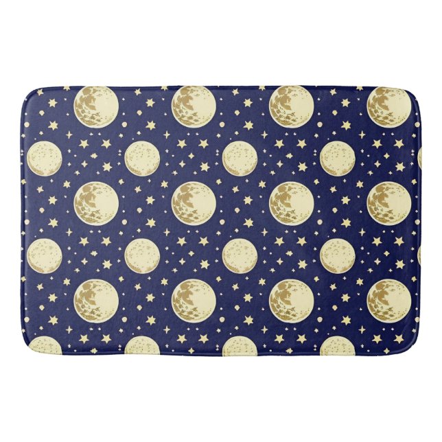 Tapis De Bain Motif de ciel nocturne (Devant)