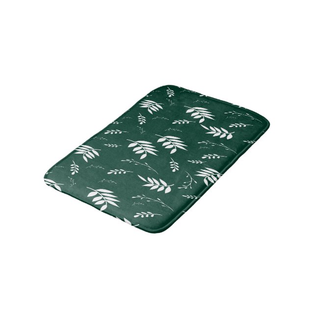 Tapis De Bain motif de feuille (Angle)