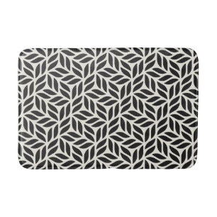 Tapis De Bain Motif de feuille moderne et élégant