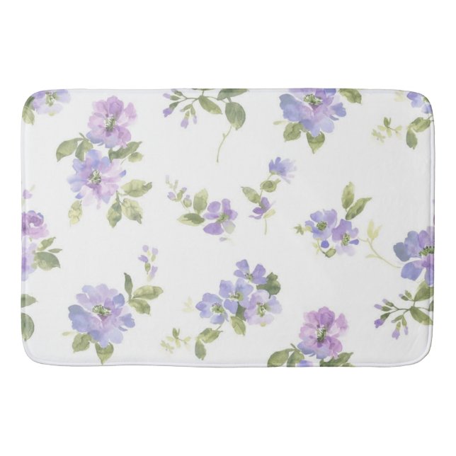 Tapis De Bain Motif de fleurs (Devant)