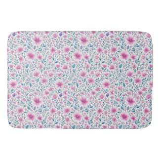 Tapis De Bain motif de fleurs