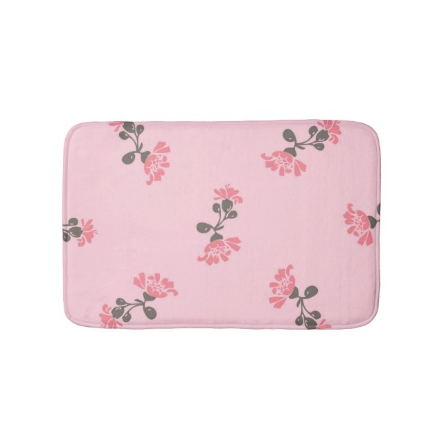 Tapis De Bain Motif de fleurs (Devant)