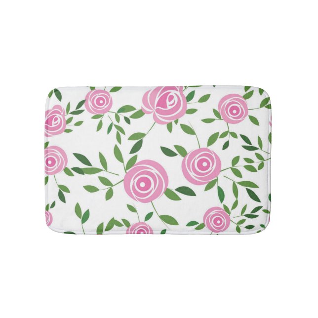 Tapis De Bain Motif de fleurs (Devant)