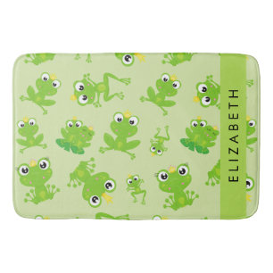 Tapis De Bain Motif de grenouille, Grenouille verte, Prince de g