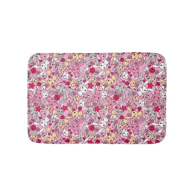Tapis De Bain Motif de Kawaii (Devant)