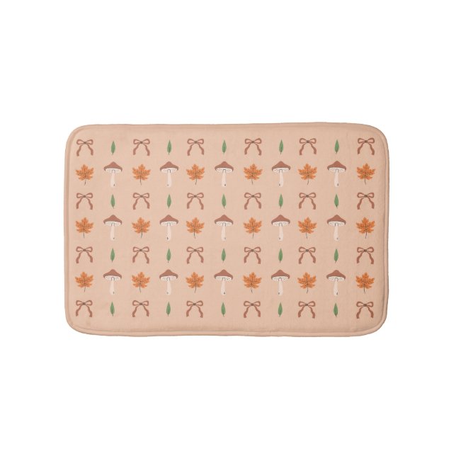 Tapis De Bain Motif de la corbeille d'automne (Devant)