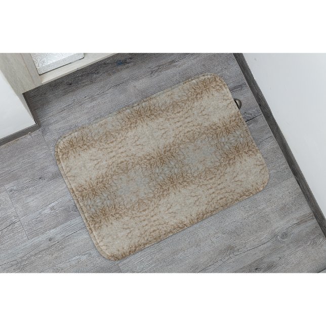 Tapis De Bain Motif de laine chaude des moutons psychédéliques (Créateur téléchargé)
