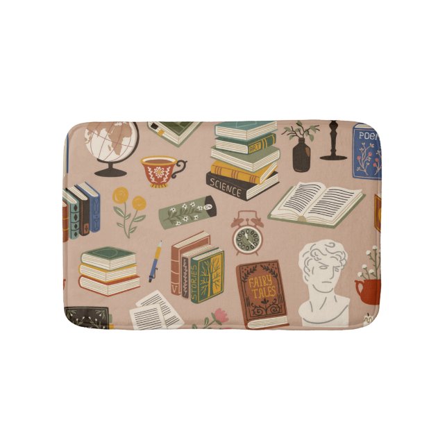 Tapis De Bain Motif de livre (Devant)