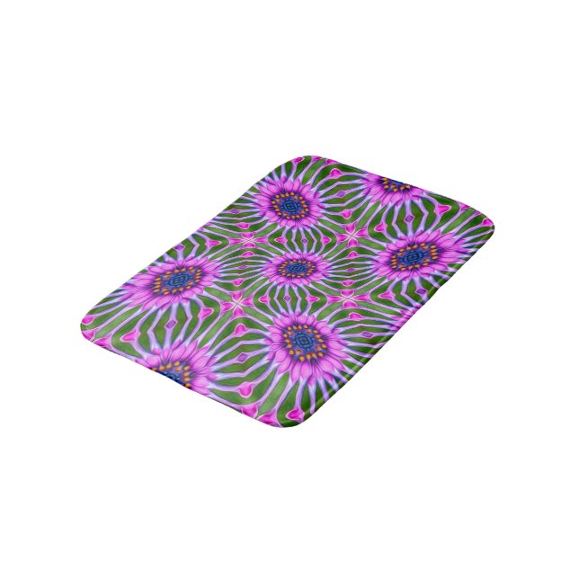 Tapis De Bain Motif de marguerite esthétique (Angle)