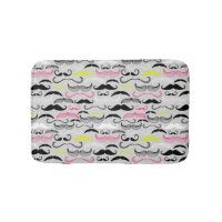 Motif de moustache, rétro style