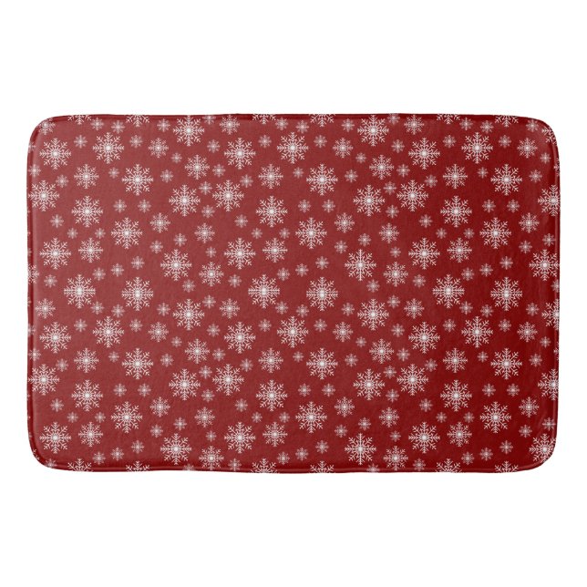 Tapis De Bain Motif de Noël Mat (Devant)