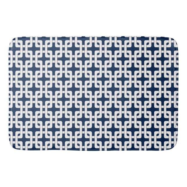 Tapis De Bain Motif de noeud carré (Devant)