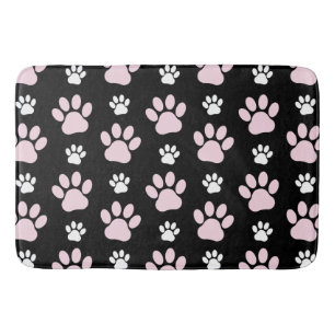 Tapis De Bain Motif De Pailles, Pailles Roses, Pailles De Chien,