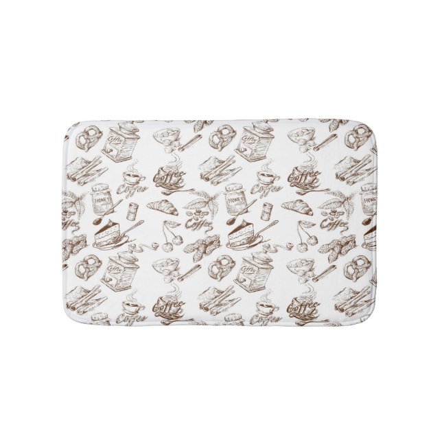 Tapis De Bain Motif de papier (Devant)
