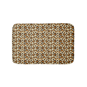 Tapis De Bain Motif de peau de guépard