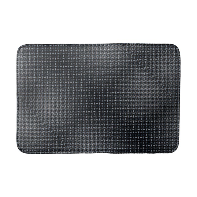 Tapis De Bain Motif de plaque métallique 02 (Devant)
