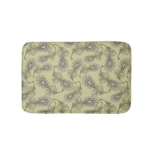 Tapis De Bain Motif de plume