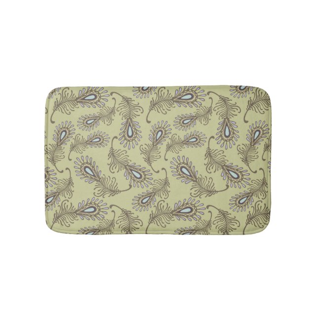 Tapis De Bain Motif de plume (Devant)