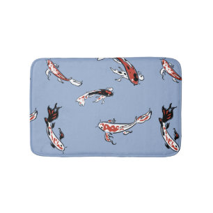 Tapis De Bain Motif de poisson Koi Carp