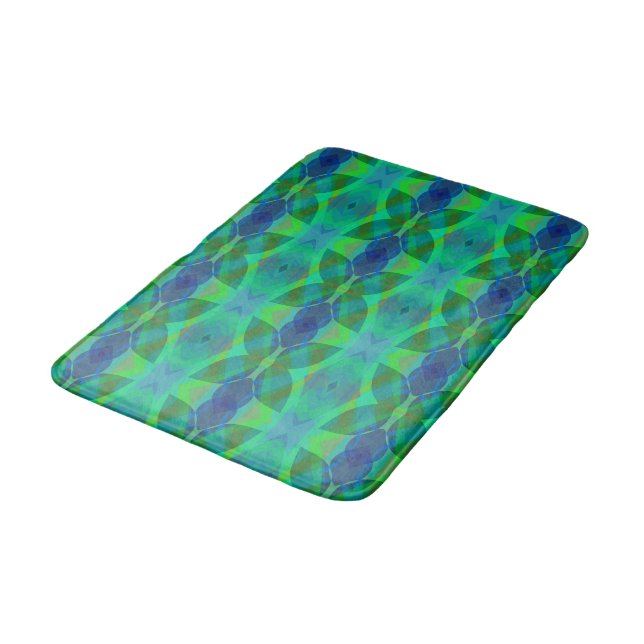 Tapis De Bain Motif de printemps (Angle)