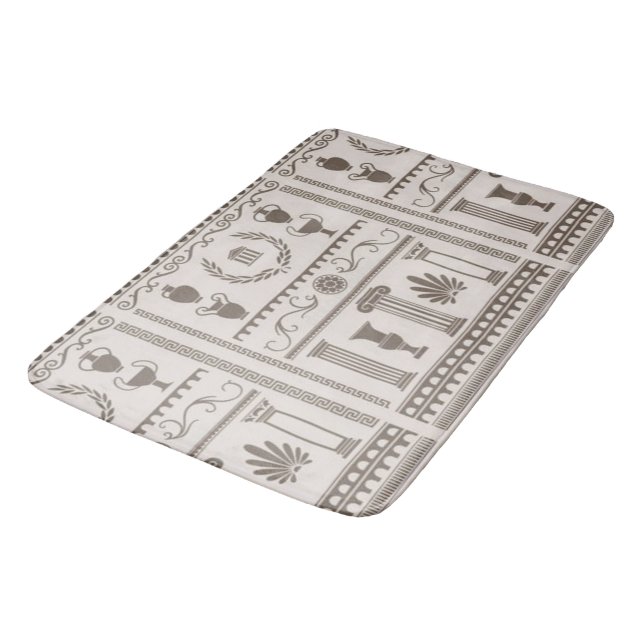 Tapis De Bain Motif de style néo-grec  (Angle)