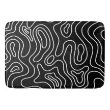 Motif de texture géométrique noir et blanc