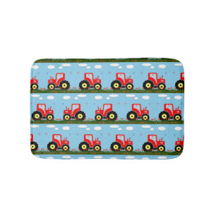 Tapis De Bain Motif de tracteur de jouet